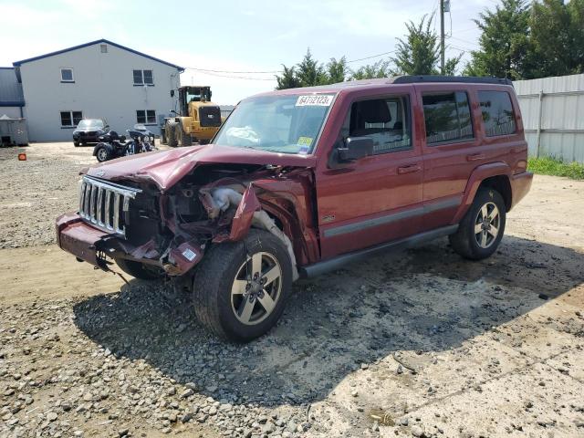 1J8HG48K88C149951 - 2008 JEEP COMMANDER SPORT RED photo 1