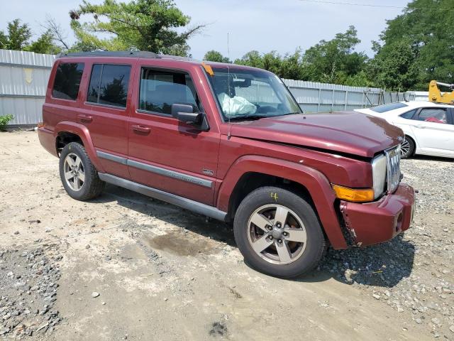 1J8HG48K88C149951 - 2008 JEEP COMMANDER SPORT წითელი ფოტო 4