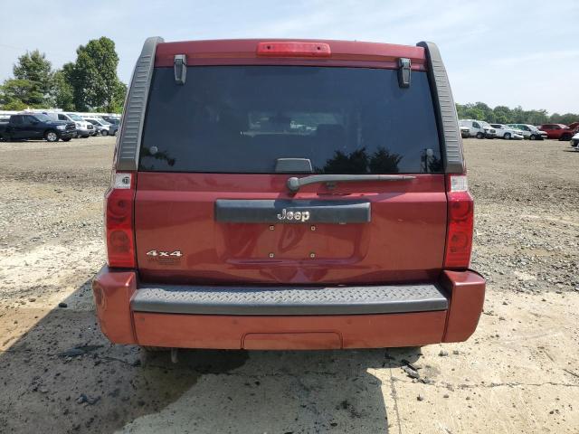 1J8HG48K88C149951 - 2008 JEEP COMMANDER SPORT წითელი ფოტო 6
