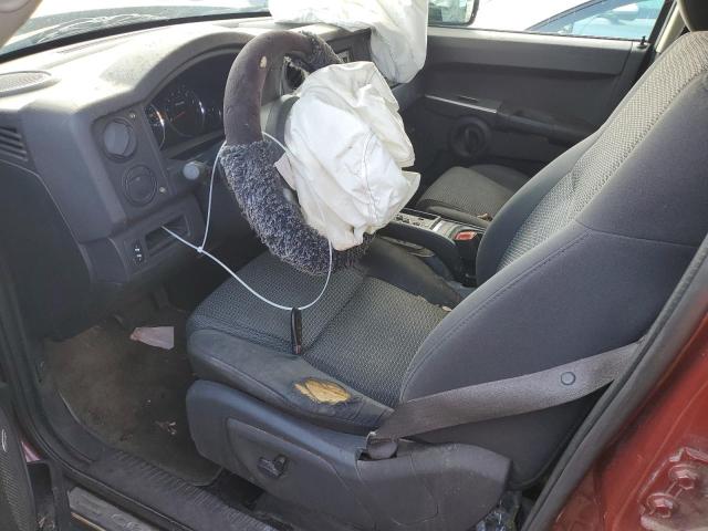 1J8HG48K88C149951 - 2008 JEEP COMMANDER SPORT წითელი ფოტო 7