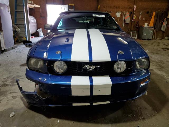 1ZVHT85H265235595 - 2006 FORD MUSTANG GT BLUE photo 5