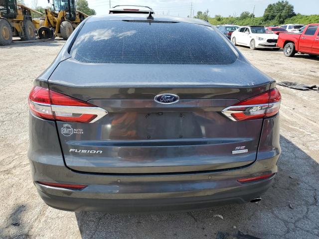 3FA6P0HD6LR150492 - 2020 FORD FUSION SE CHARCOAL photo 6