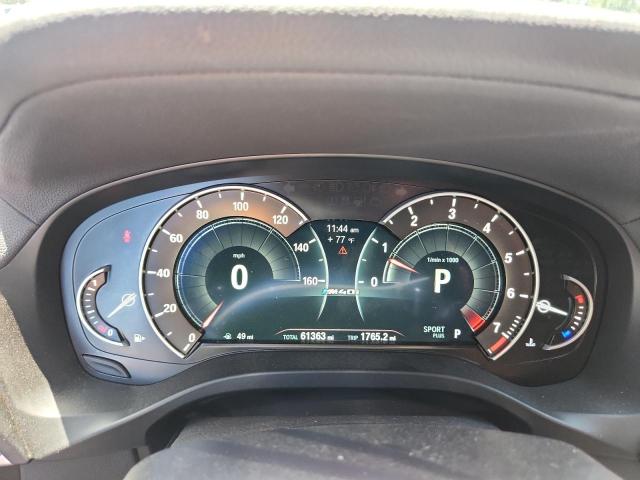 5UXTS3C5XK0Z07615 - 2019 BMW X3 XDRIVEM40I შავი ფოტო 9