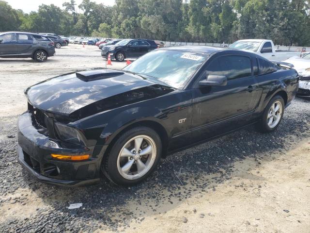 1ZVHT82H485170093 - 2008 FORD MUSTANG GT BLACK photo 1