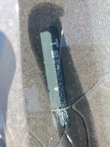 5YJ3E1EA2SF939368 - 2025 TESLA MODEL 3 灰色 照片 12