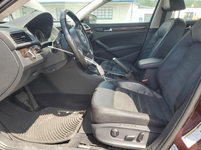 1VWCT7A34EC042258 - 2014 VOLKSWAGEN PASSAT SEL წითელი ფოტო 7