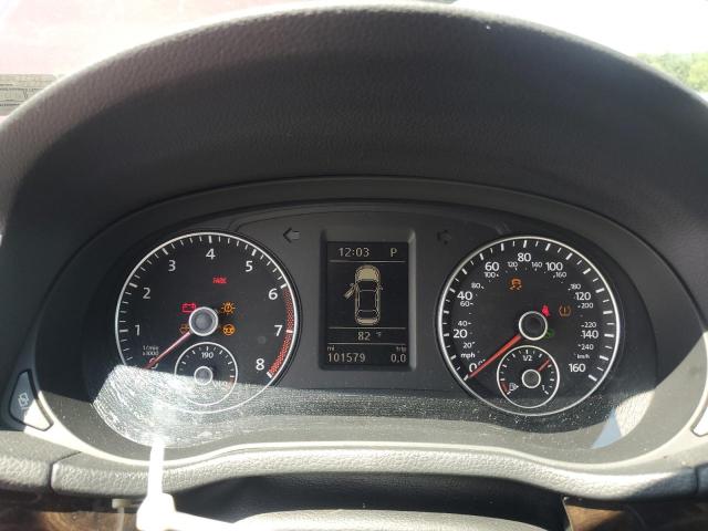 1VWCT7A34EC042258 - 2014 VOLKSWAGEN PASSAT SEL წითელი ფოტო 9