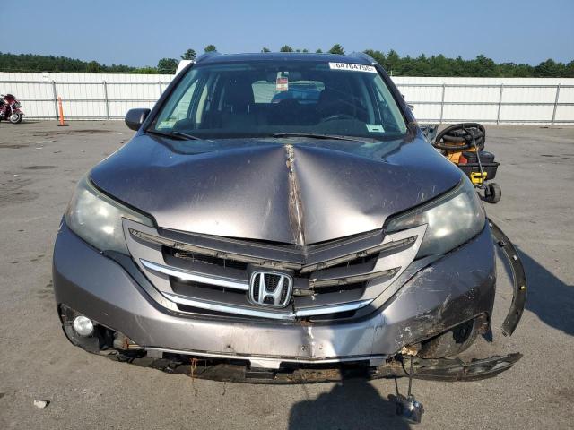 5J6RM4H70CL025224 - 2012 HONDA CR-V EXL BROWN photo 5