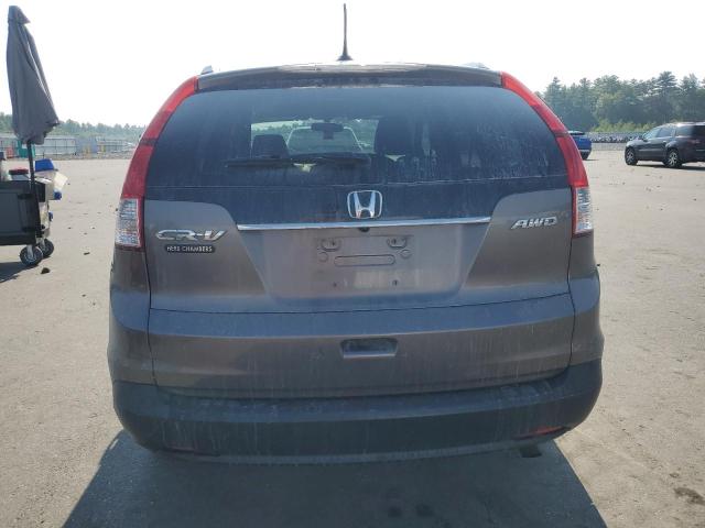 5J6RM4H70CL025224 - 2012 HONDA CR-V EXL BROWN photo 6