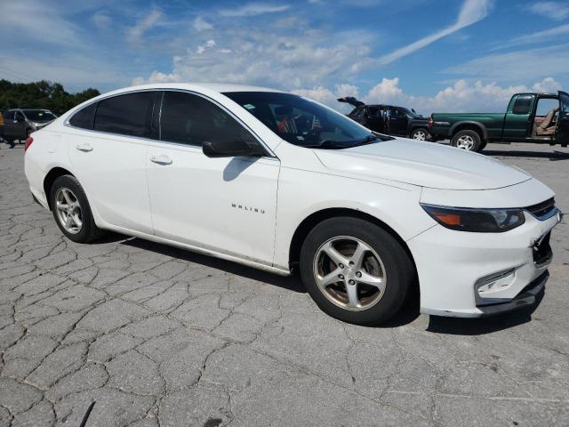 1G1ZB5ST0HF166560 - 2017 CHEVROLET MALIBU LS WHITE photo 4