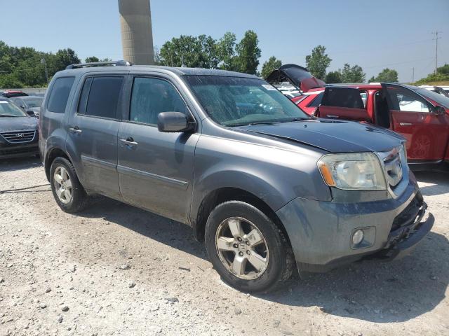 5FNYF4H5XBB070327 - 2011 HONDA PILOT EXL GRAY photo 4