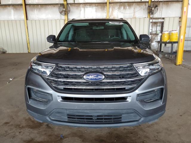 1FMSK8DH9NGA54151 - 2022 FORD EXPLORER XLT GRAY photo 5