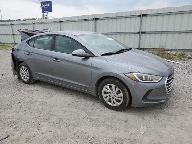 KMHD74LF1HU098279 - 2017 HYUNDAI ELANTRA SE GRAY photo 4