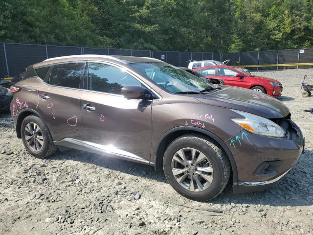 5N1AZ2MH1GN157065 - 2016 NISSAN MURANO S BROWN photo 4