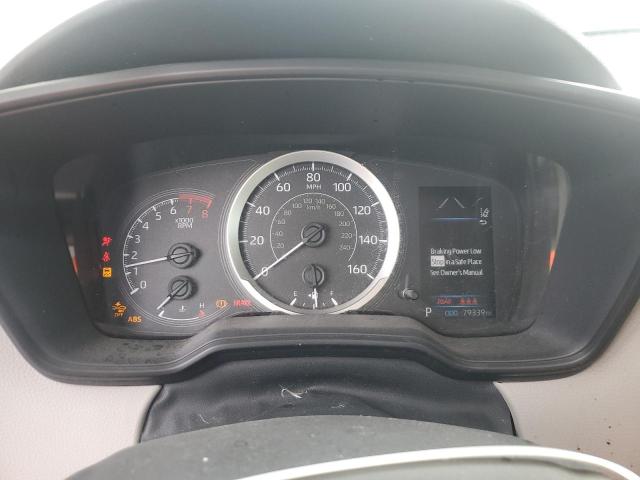 JTDEPRAE6LJ016136 - 2020 TOYOTA COROLLA LE SILVER photo 9