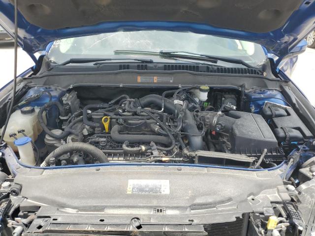 3FA6P0HD5JR256185 - 2018 FORD FUSION SE Mavi foto 11