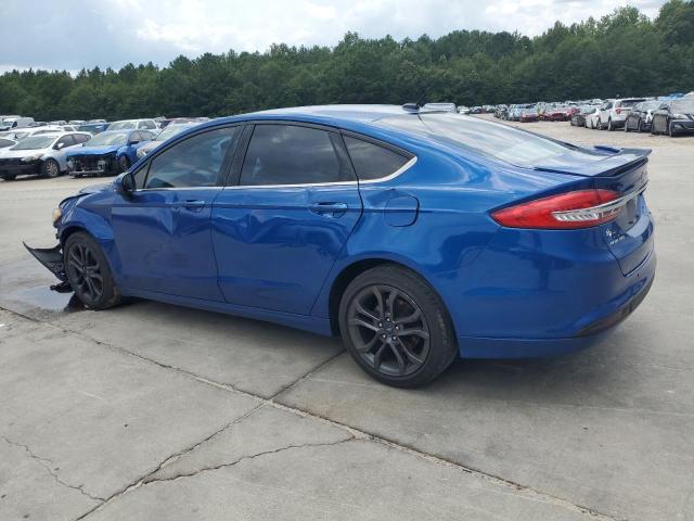 3FA6P0HD5JR256185 - 2018 FORD FUSION SE Mavi foto 2