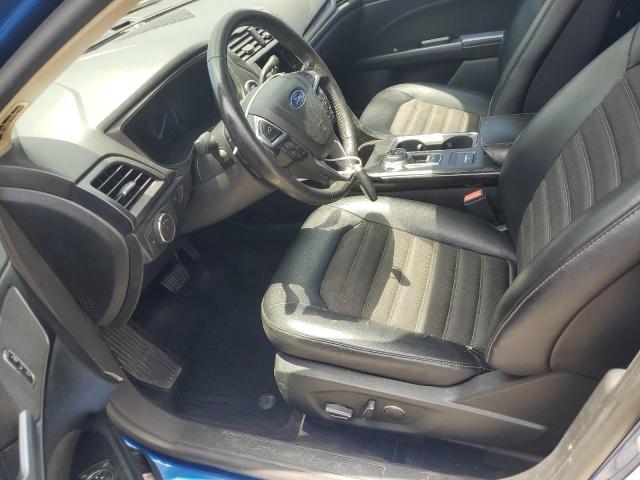 3FA6P0HD5JR256185 - 2018 FORD FUSION SE Mavi foto 7