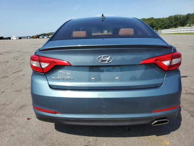 5NPE24AF1GH368811 - 2016 HYUNDAI SONATA SE BLUE photo 6