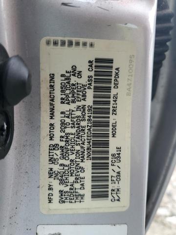 1NXBU4EE0AZ184192 - 2010 TOYOTA COROLLA LE BASE SILVER photo 13