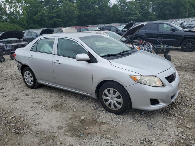 1NXBU4EE0AZ184192 - 2010 TOYOTA COROLLA LE BASE SILVER photo 4
