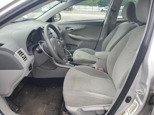 1NXBU4EE0AZ184192 - 2010 TOYOTA COROLLA LE BASE SILVER photo 7