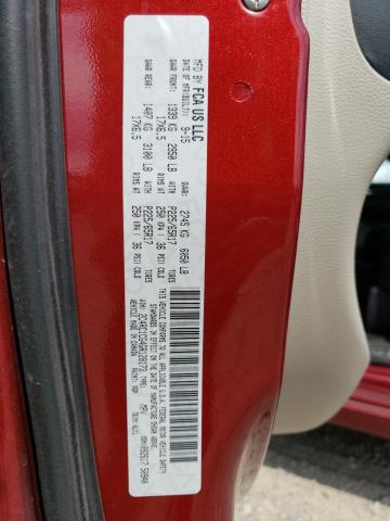 2C4RC1CG4GR128173 - 2016 CHRYSLER TOWN & COU TOURING L RED photo 14