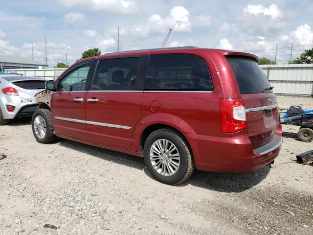 2C4RC1CG4GR128173 - 2016 CHRYSLER TOWN & COU TOURING L RED photo 2