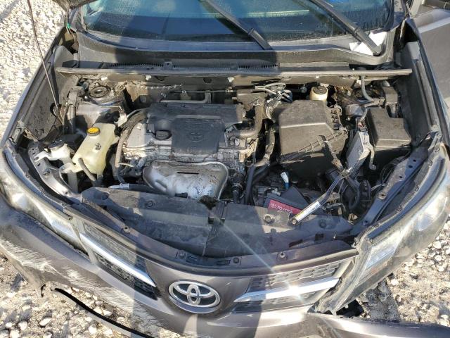 2T3ZFREV1EW088879 - 2014 TOYOTA RAV4 LE GRAY photo 12