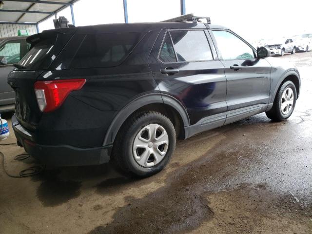 1FM5K8AB8LGC93183 - 2020 FORD EXPLORER POLICE INTERCEPTOR BLACK photo 3