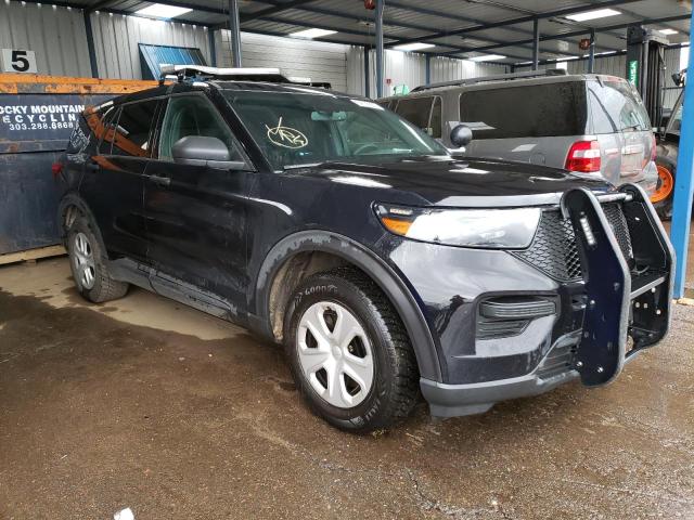 1FM5K8AB8LGC93183 - 2020 FORD EXPLORER POLICE INTERCEPTOR BLACK photo 4