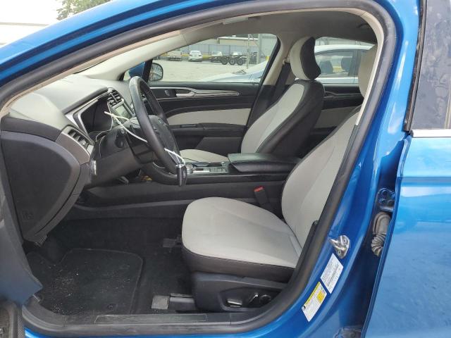 3FA6P0HD2KR199316 - 2019 FORD FUSION SE 蓝色 照片 7