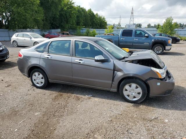 1FAHP35N79W186625 - 2009 FORD FOCUS SE GRAY photo 4