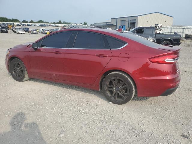 3FA6P0HD7KR111893 - 2019 FORD FUSION SE BURGUNDY photo 2