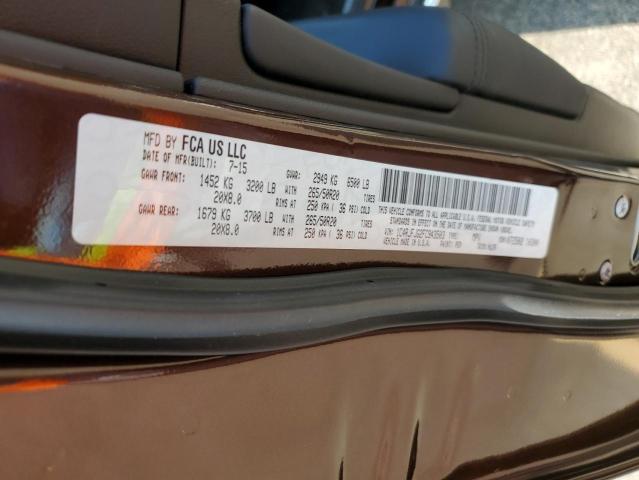 1C4RJFJG2FC943503 - 2015 JEEP GRAND CHER SUMMIT Qəhvəyi foto 12