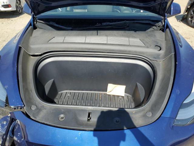 7SAYGAEE6NF573991 - 2022 TESLA MODEL Y BLUE photo 12