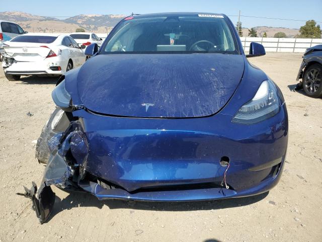 7SAYGAEE6NF573991 - 2022 TESLA MODEL Y BLUE photo 5