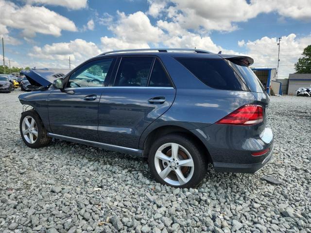4JGDA5HB2GA647176 - 2016 MERCEDES-BENZ GLE 350 4MATIC GRAY photo 2