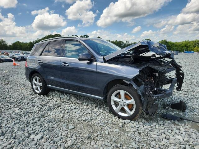 4JGDA5HB2GA647176 - 2016 MERCEDES-BENZ GLE 350 4MATIC GRAY photo 4