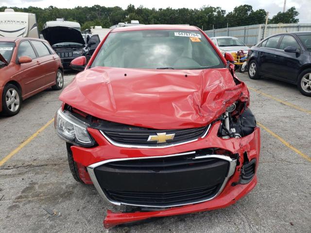 1G1JG6SB9K4108168 - 2019 CHEVROLET SONIC RED photo 5