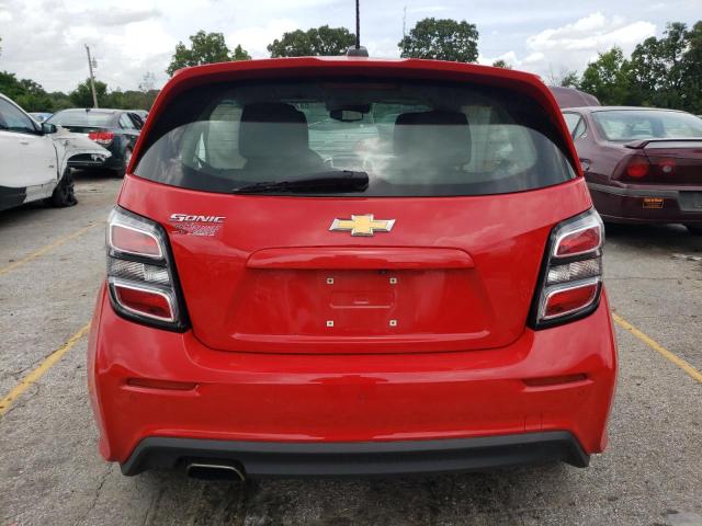 1G1JG6SB9K4108168 - 2019 CHEVROLET SONIC RED photo 6