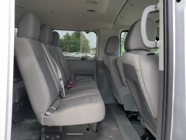 5BZBF0AA3MN851202 - 2021 NISSAN NV 3500 SILVER photo 10