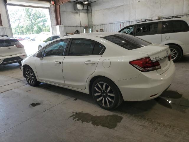 19XFB2F91EE056887 - 2014 HONDA CIVIC EXL თეთრი ფოტო 2