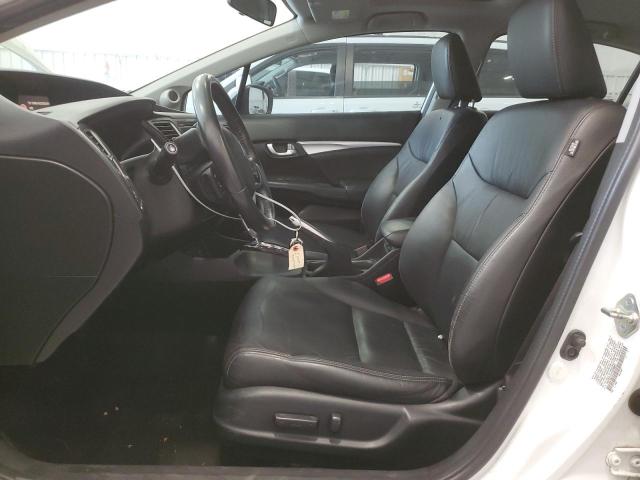 19XFB2F91EE056887 - 2014 HONDA CIVIC EXL თეთრი ფოტო 7