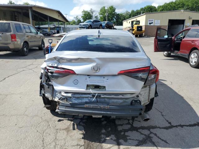 2HGFE2F57NH554537 - 2022 HONDA CIVIC SPORT SILVER photo 6