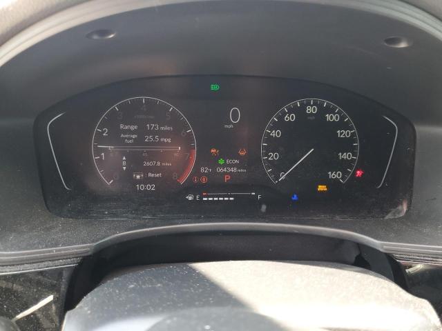 2HGFE2F57NH554537 - 2022 HONDA CIVIC SPORT SILVER photo 9