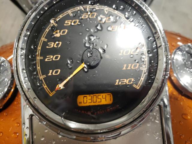 1HD1FBM15EB661566 - 2014 HARLEY-DAVIDSON FLHR ROAD KING ORANGE photo 7