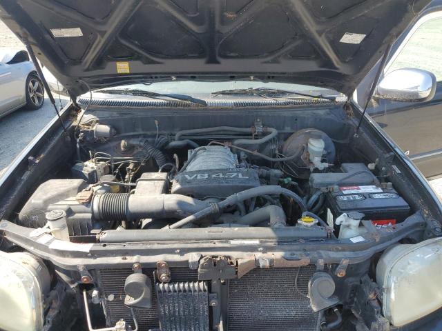 5TBBT441X4S454987 - 2004 TOYOTA TUNDRA ACCESS CAB SR5 BLACK photo 11