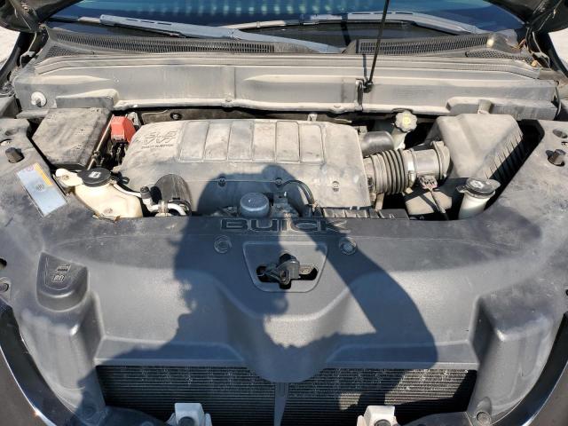 5GAKVBED3BJ144173 - 2011 BUICK ENCLAVE CXL BLACK photo 12