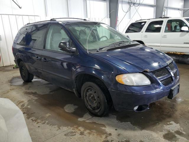 1D4GP44303B293562 - 2003 DODGE GRAND CARA SPORT BLUE photo 4